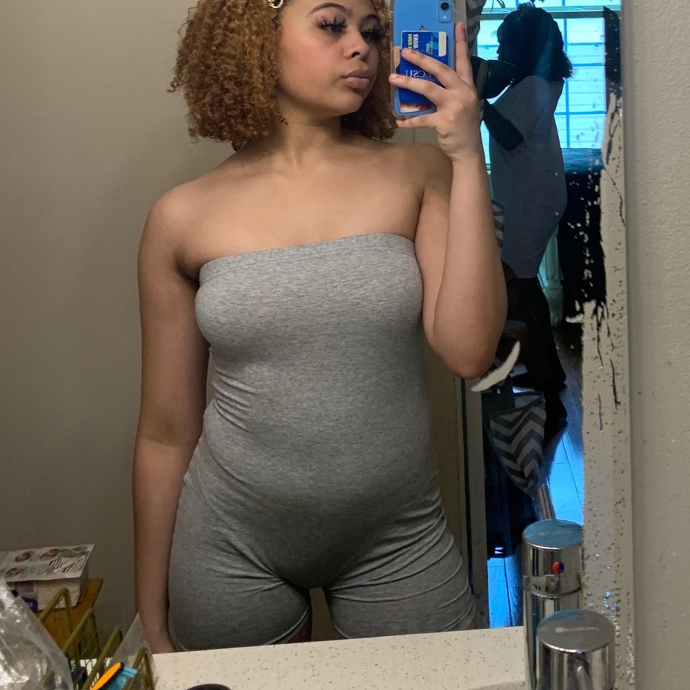 Grey Onepeice/Romper